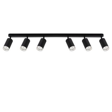 Brilagi - Foco para casa de banho SELE 6xGU10/30W/230V IP44 preto