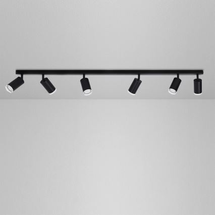 Brilagi - Foco para casa de banho SELE 6xGU10/30W/230V IP44 preto