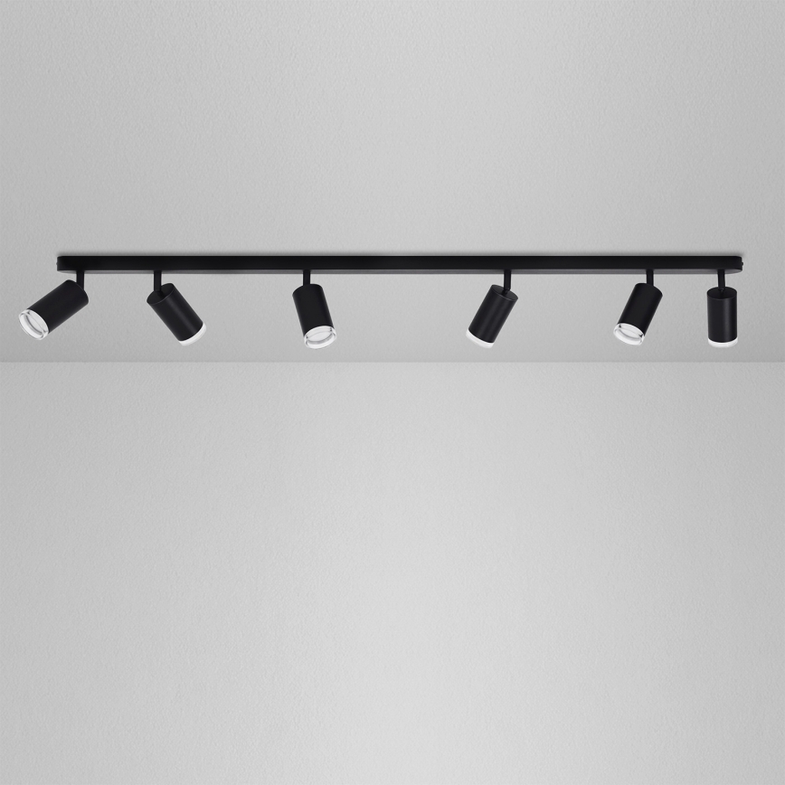 Brilagi - Foco para casa de banho SELE 6xGU10/30W/230V IP44 preto