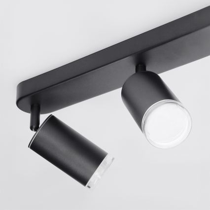 Brilagi - Foco para casa de banho SELE 6xGU10/30W/230V IP44 preto