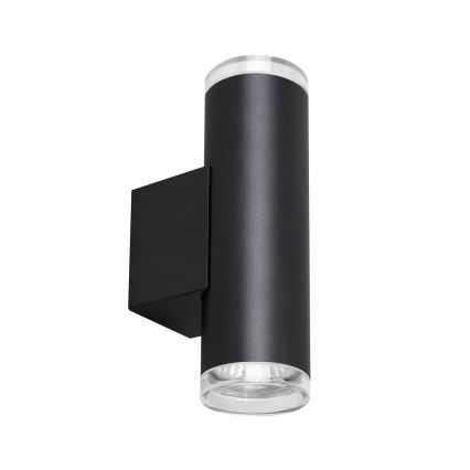 Brilagi - Foco de parede para casa de banho SELE AQUA 4xGU10/30W/230V IP44 preto