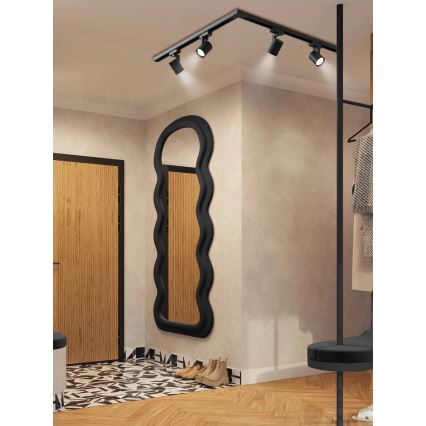 Brilagi - Foco para sistema de calha HUSKY 4xGU10/10W/230V preto