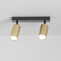 BRILAGI - Foco SELE GOLDEN 2xGU10/30W/230V preto/dourado
