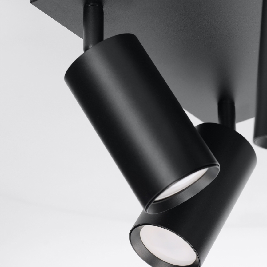 Brilagi - Foco SELE SQUARE 4xGU10/30W/230V preto