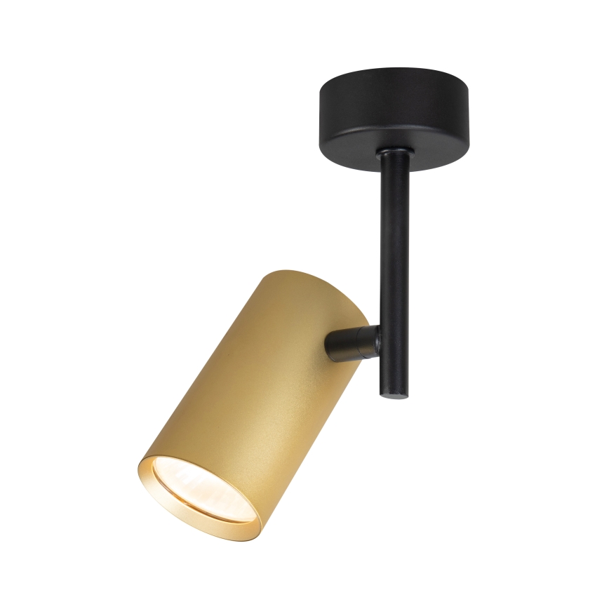 Brilagi - Foco SELE VERTICAL 1xGU10/30W/230V preto/dourado