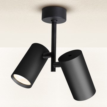 Brilagi - Foco SELE VERTICAL 2xGU10/30W/230V preto