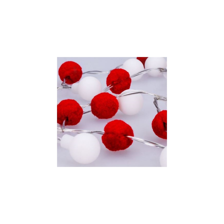 Brilagi - Guirlanda de Natal LED 20xLED/2xAA 1,8m branco quente