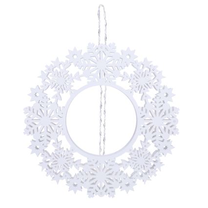 Brilagi - Guirlanda de Natal LED 30 cm, 2x pilhas AA