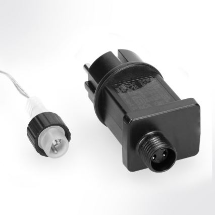 Brilagi - Guirlanda de Natal LED para exterior 150 LEDs 5 m IP44 branco frio, efeito fogos de artifício