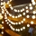 Brilagi - Guirlanda decorativa solar LED BUBBLE 200xLED/8 funções 20m IP65 branco quente 800 mAh