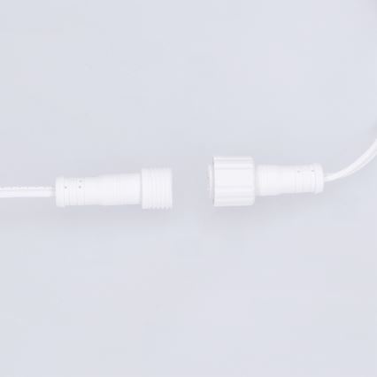 Brilagi - Guirlanda decorativa LED para exterior GIRLANDA 25xE12/0,8W/230V 20m branco IP44 branco quente
