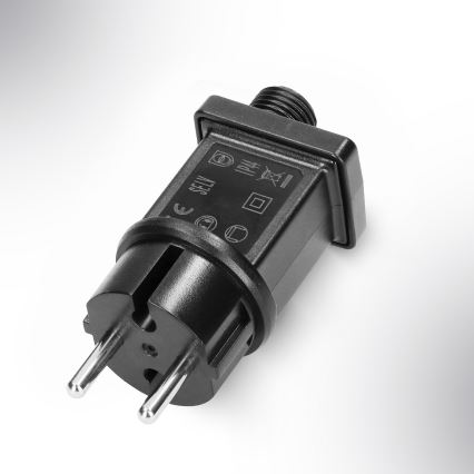 Brilagi - Guirlanda LED para Exterior 150 LEDs 5 m IP44 branco frio efeito de fogo-de-artifício