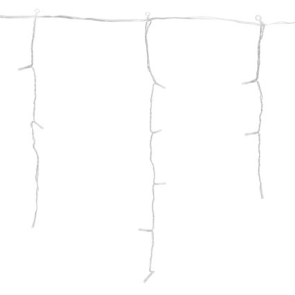 Brilagi - Guirlanda LED para exterior, 200 LEDs, 8 funções, 13 x 0,6 m, IP44, branco quente