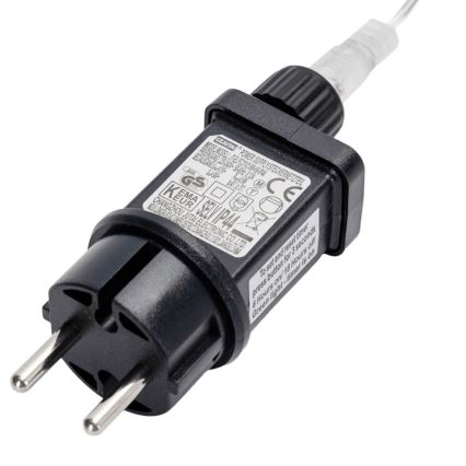 Brilagi - Guirlanda LED para exterior, 200 LEDs, 8 modos, 13 × 0,6 m, IP44, branco frio