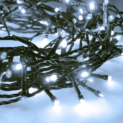 Brilagi - Guirlanda LED para exterior 300x LED/8 funções 35 m IP44 branco frio