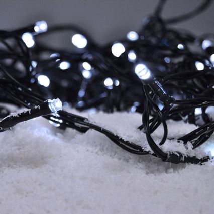 Brilagi - Guirlanda LED para exterior 300x LED/8 funções 35 m IP44 branco frio