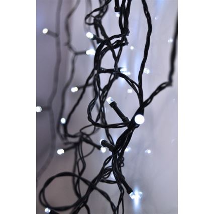 Brilagi - Guirlanda LED para exterior 300x LED/8 funções 35 m IP44 branco frio