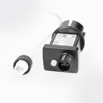 Brilagi - Guirlanda LED para exterior, 400 LEDs, 8 modos, 23 m, IP44, branco quente