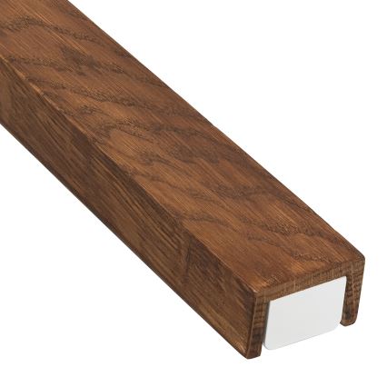 Brilagi - Iluminação de espelho para casa de banho LED WOODY MIRROR LED/15W/230V 90 cm IP44 carvalho cereja/branco