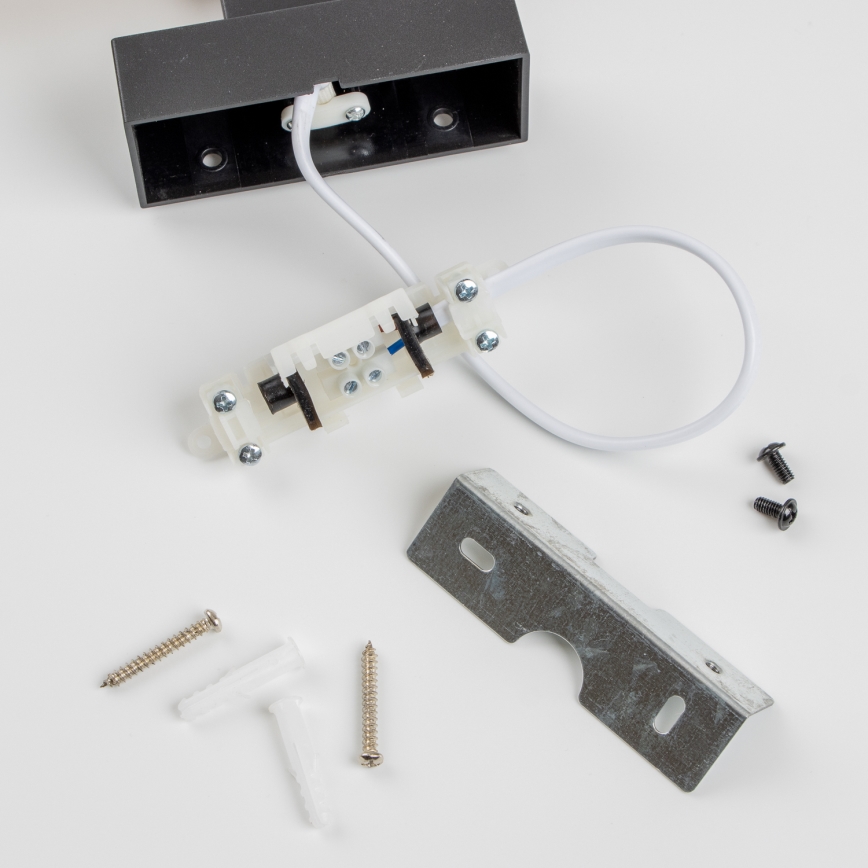 Brilagi - Iluminação de espelho para casa de banho LED WOODY MIRROR LED/8W/230V 40 cm IP44 carvalho/preto