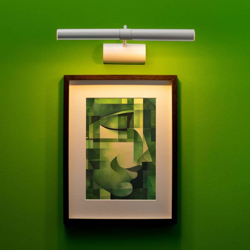 Brilagi - Iluminação de ilustração DANAE 2xE14/40W/230V branco