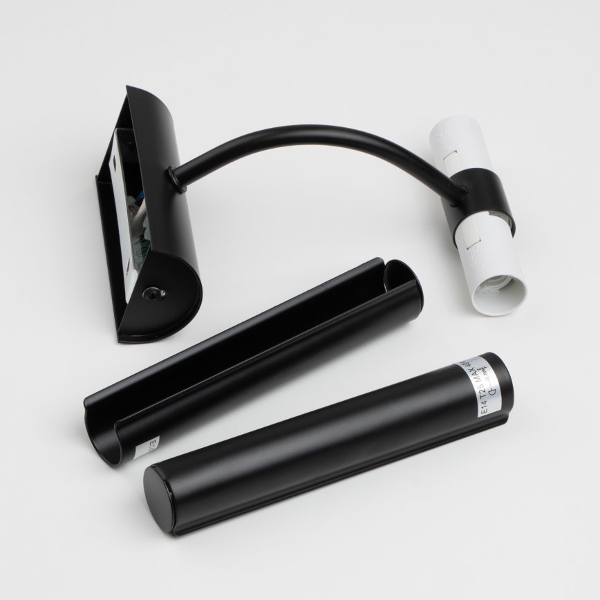 Brilagi - Iluminação de ilustração DANAE 2xE14/40W/230V preto