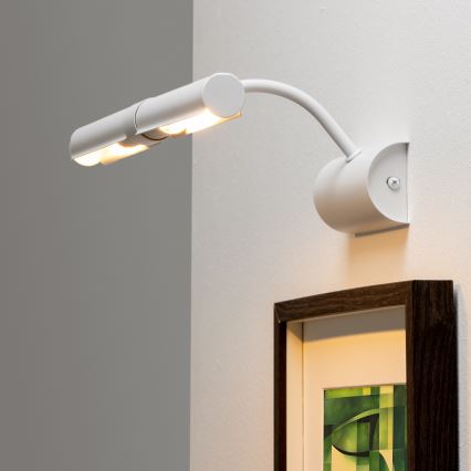 Brilagi - Iluminação de ilustração LED DANAE 2xE14/4W/230V 3000K branco