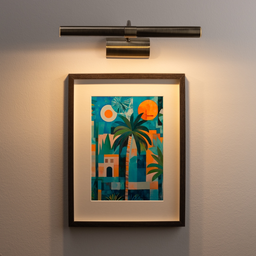 Brilagi - Iluminação de ilustração LED DANAE 2xE14/4W/230V 3000K bronze