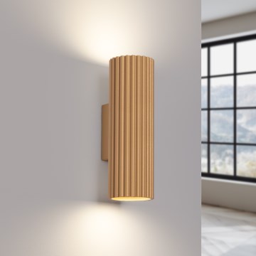 Brilagi - Iluminação de parede CRESTO 2xGU10/10W/230V 20 cm dourado