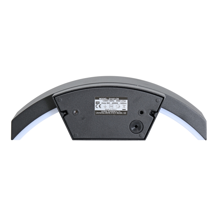 Brilagi - Iluminação de parede exterior LED ARCELO LED/8W/230V IP54