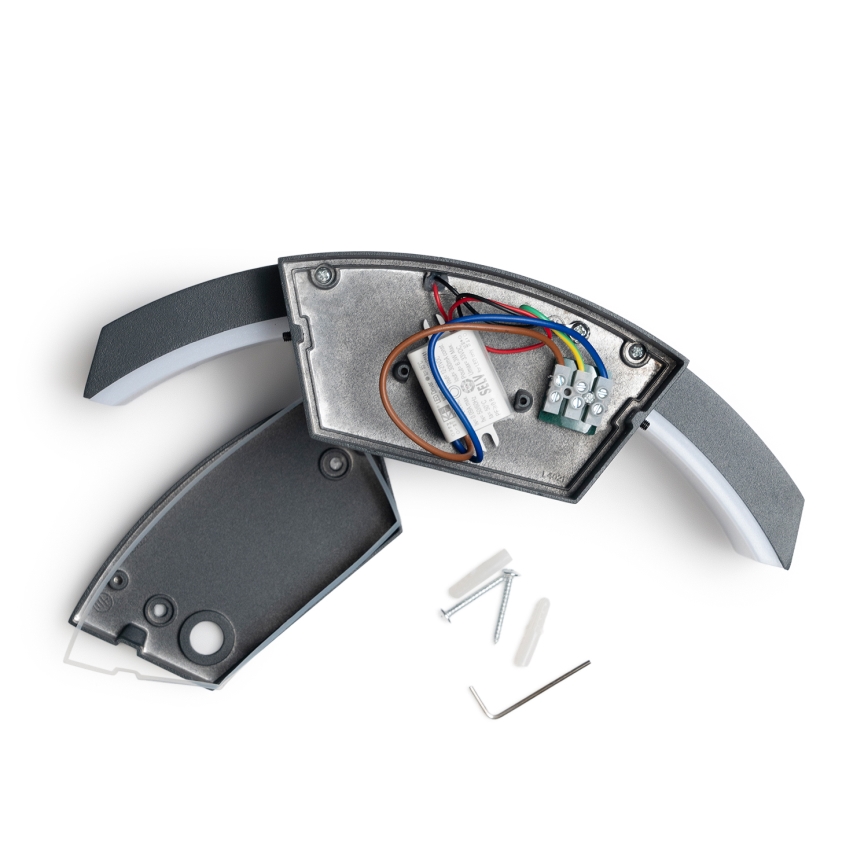 Brilagi - Iluminação de parede exterior LED ARCELO LED/8W/230V IP54