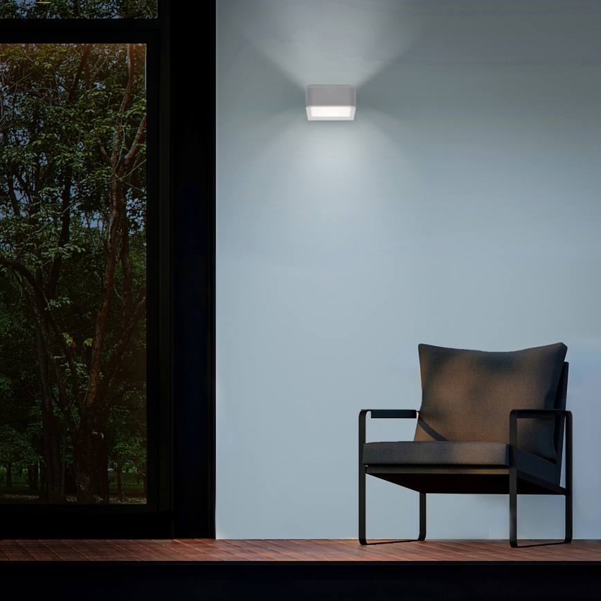 Brilagi - Iluminação de parede exterior LED BARI LED/7W/230V 3000/4000/6000K branco IP54