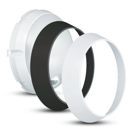 Brilagi - Iluminação de parede exterior LED com sensor 2em1 BULKHEAD LED/20W/230V IP65