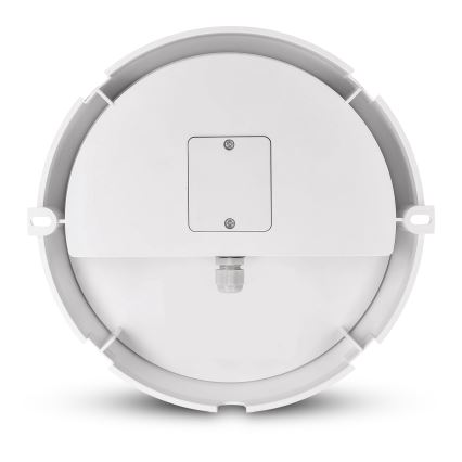 Brilagi - Iluminação de parede exterior LED com sensor 2em1 BULKHEAD LED/20W/230V IP65