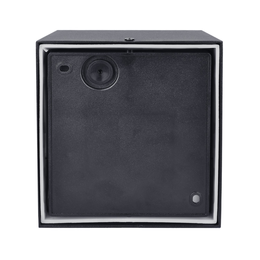 Brilagi - Iluminação de parede exterior LED com sensor TERNI LED/12W/230V preto IP44