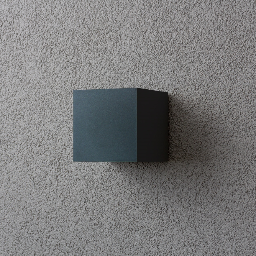 Brilagi - Iluminação de parede exterior LED CUBE LED/6W/230V antracite IP54