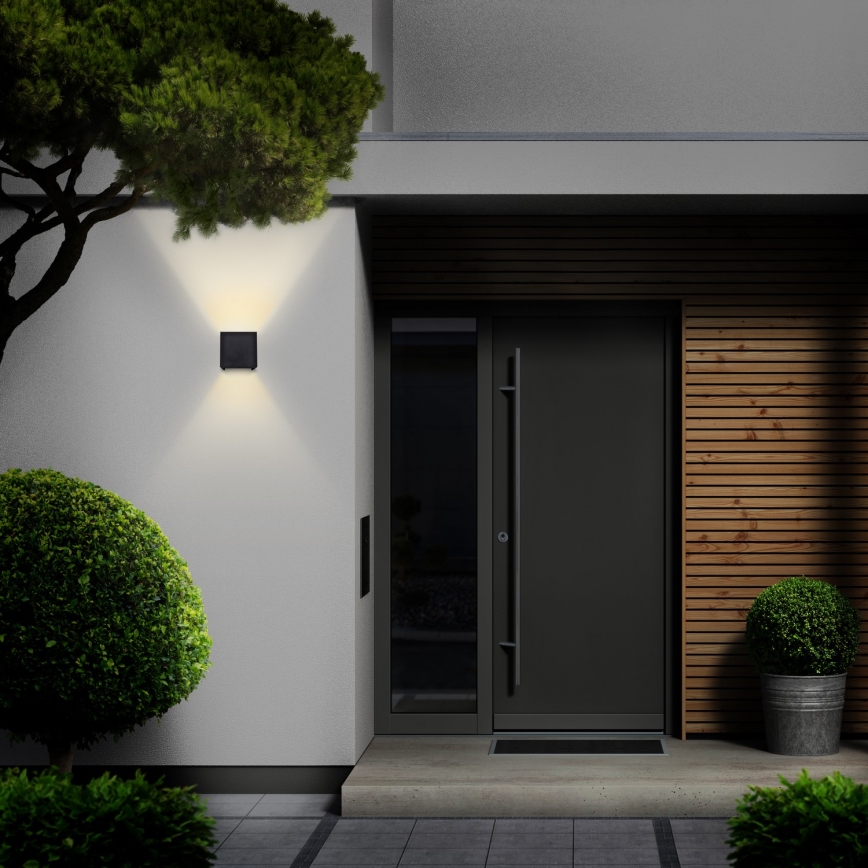 Brilagi - Iluminação de parede exterior LED CUBE LED/6W/230V IP54