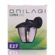 Brilagi - Iluminação de parede exterior LED LUNA 1xE27/60W/230V IP44