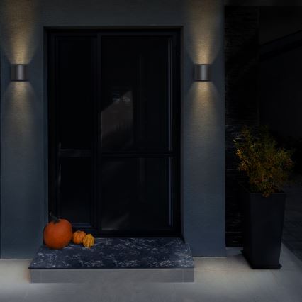 Brilagi - Iluminação de parede exterior LED RONDO LED/6W/230V antracite IP54