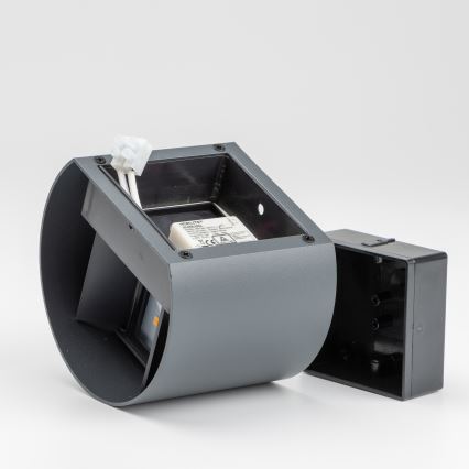 Brilagi - Iluminação de parede exterior LED RONDO LED/6W/230V antracite IP54