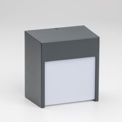 Brilagi - Iluminação de parede exterior LED TERNI LED/12W/230V antracite IP44