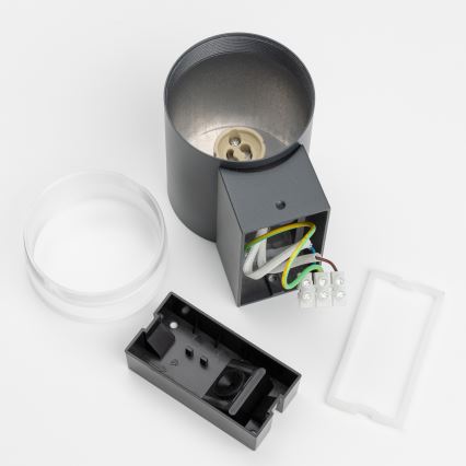 Brilagi - Iluminação de parede exterior MATERA 1xGU10/30W/230V antracite IP54