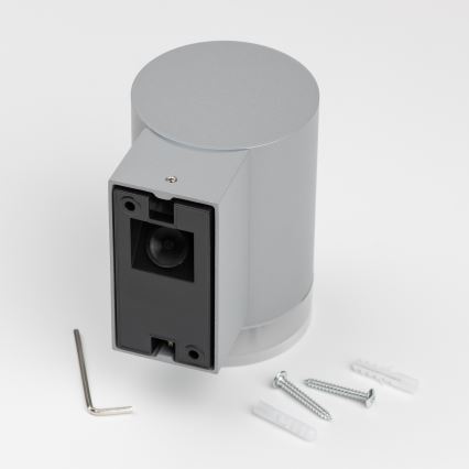 Brilagi - Iluminação de parede exterior MATERA 1xGU10/30W/230V cinzento IP54