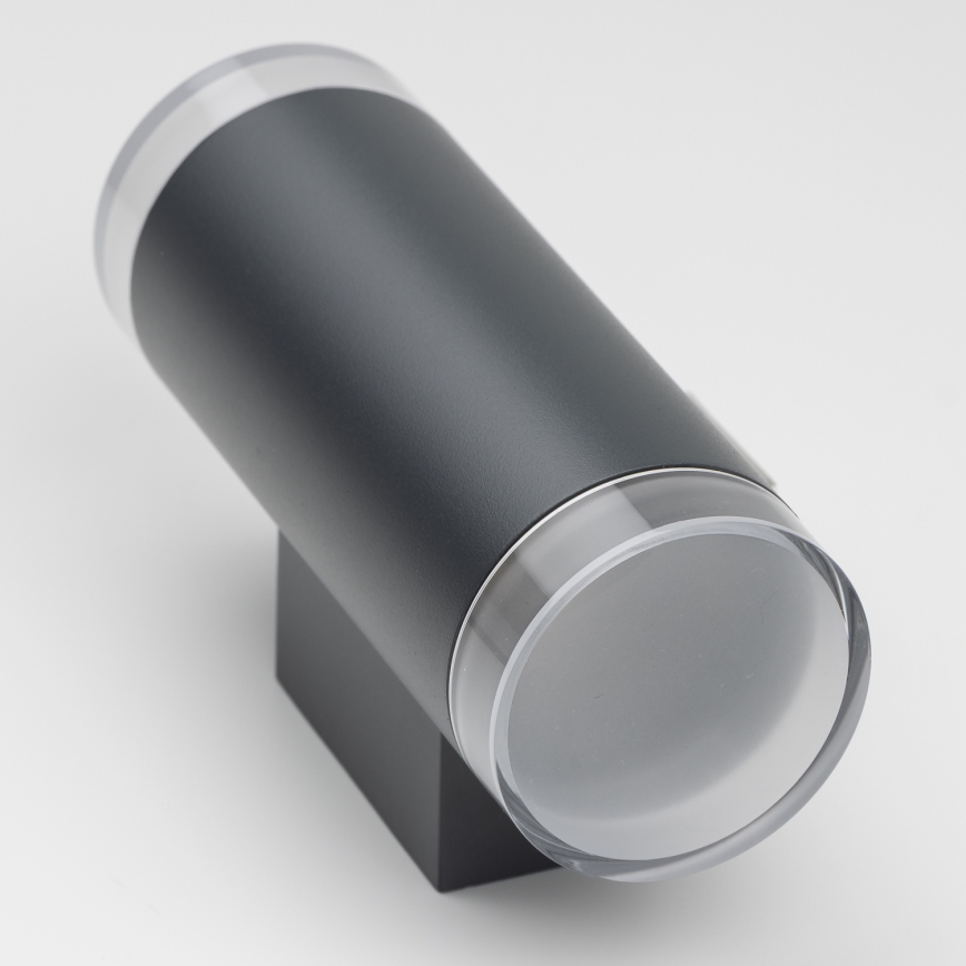 Brilagi - Iluminação de parede exterior MATERA 2xGU10/30W/230V antracite IP54