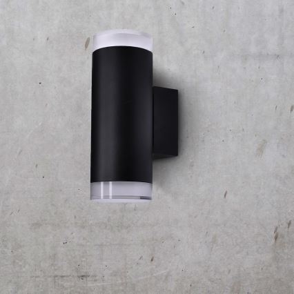 Brilagi - Iluminação de parede exterior MATERA 2xGU10/30W/230V IP54