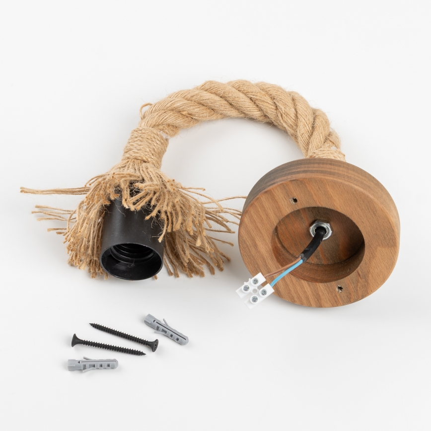 Brilagi - Iluminação de parede KOS 1xE27/60W/230V faia