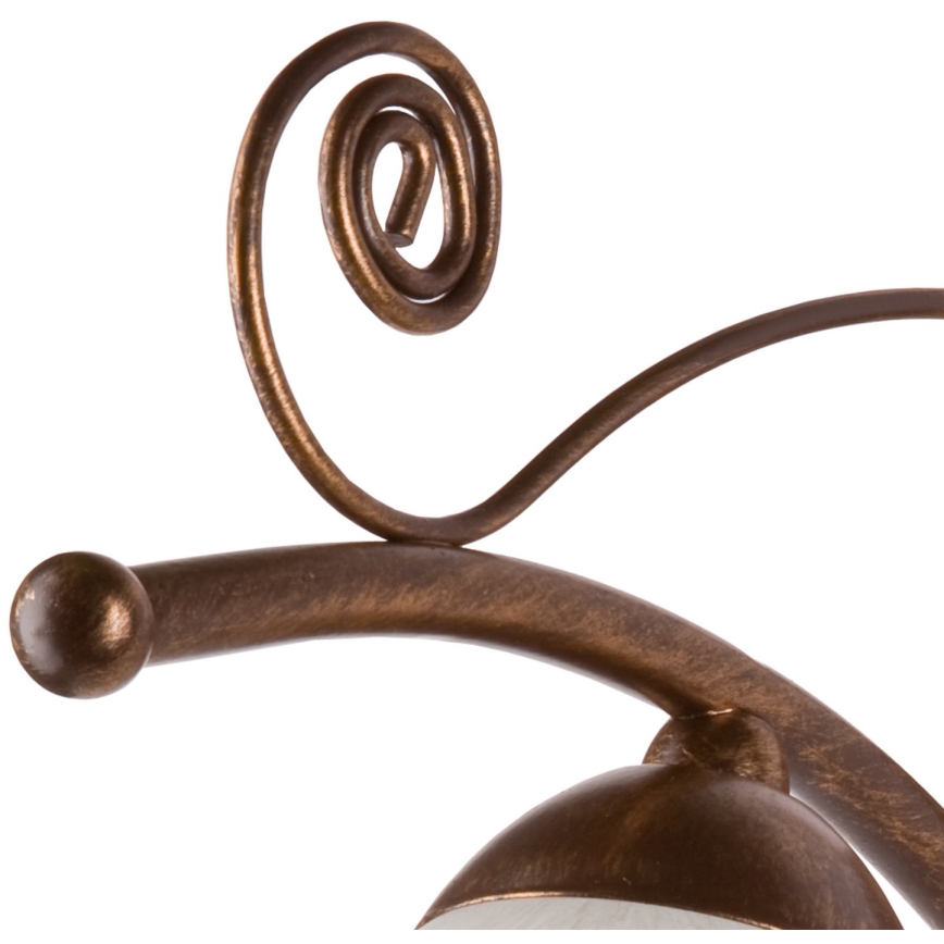 Brilagi - Iluminação de parede LED ANTICO 1xE27/60W/230V bronze pátina