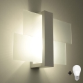 Brilagi -  Iluminação de parede LED HERA 1xE27/7,5W/230V branco