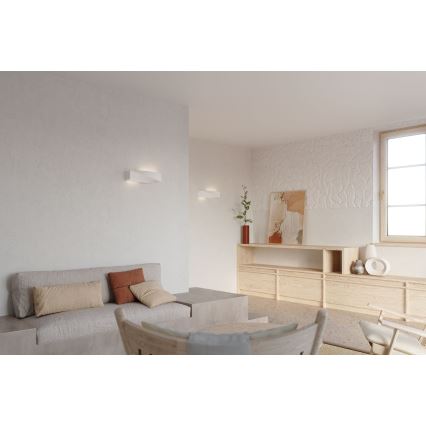 Brilagi -  Iluminação de parede LED KERRY 1xE27/7,5W/230V cerâmica/branco