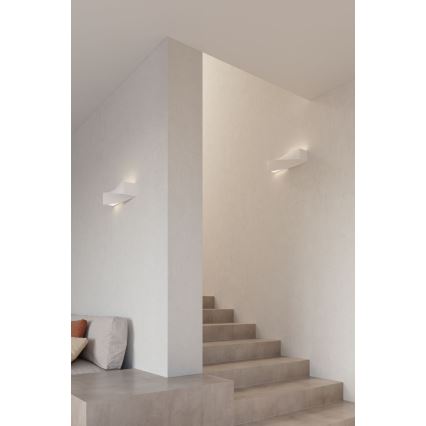 Brilagi -  Iluminação de parede LED KERRY 1xE27/7,5W/230V cerâmica/branco